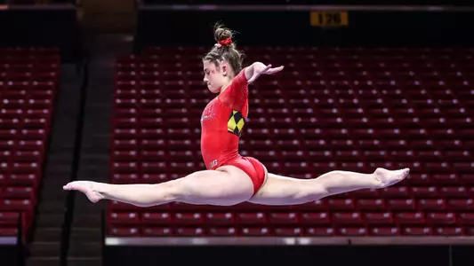 Maddie Komoroski
Maryland Terrapins Gymnastics Red vs. Black Meet at Xfinity Center in College Park, MD on Wednesday, Dec. 7, 2022.
Erin Tudryn/Maryland Terrapins