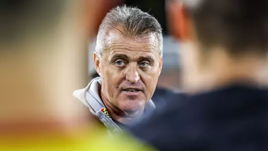 Head coach Sasho Cirovski
Maryland vs. University of Delaware at Ludwig Field in College Park, MD on Tuesday, Oct. 25, 2022.
Chris Lyons/Maryland Terrapins