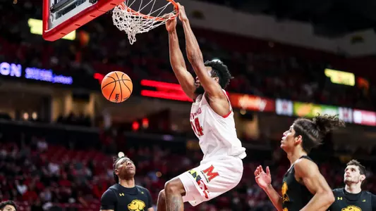 Forward Donta Scott (24)
Maryland Terrapins vs. UMBC at Xfinity Center in College Park, MD on Thursday, Dec. 29, 2022.
Chris Lyons/Maryland Terrapins