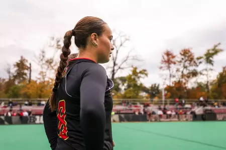 Midfielder/Defender Ericka Morris-Adams (8)
Maryland Field Hockey vs. Iowa at Field Hockey and Lacrosse Complex in College Park, MD on Friday, Oct. 20, 2023.
Chris Lyons/ Maryland Athletics
