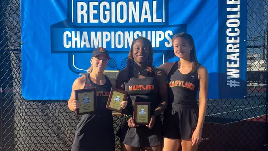 Mary Brumfield, Selma Cadar, and Kallista Liu: ITA Regional Championships