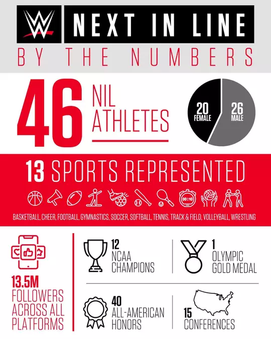 WWE NIL Graphic