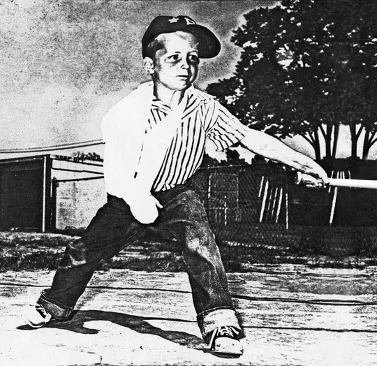 Scott Christopher as a 6-year-old in 1960
