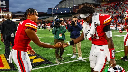 Taulia Tagovailoa and Tai Felton