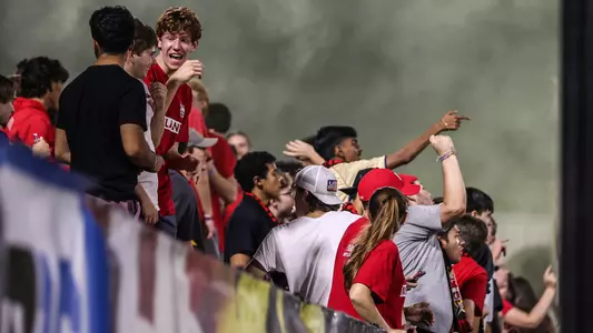 The Crew fan section at Ludwig Field