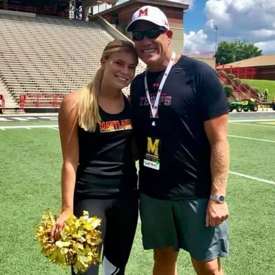 Scott Weitz with his daughter Taylor