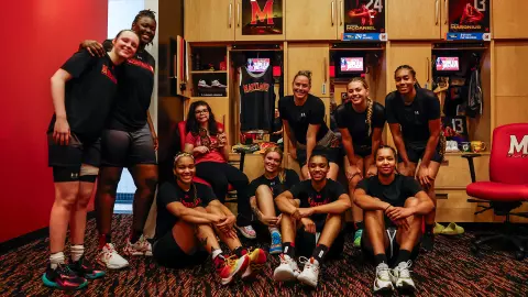 Maryland Women's Basketball and Sophie