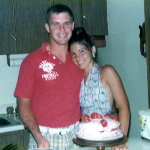 Chris Cowdrey and Donna Falcone