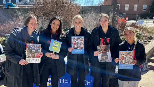 Be The Match Drive with Maryland's volleyball team