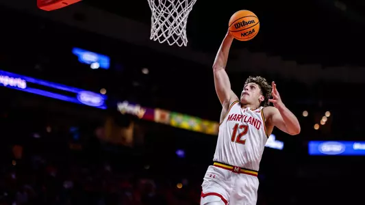 Forward Jaime Kaiser (12)
Maryland Men’s Basketball vs. UMBC at Xfinity Center in College Park, MD on Tuesday, Nov. 21, 2023.
Mackenzie Miles/Maryland Terrapins