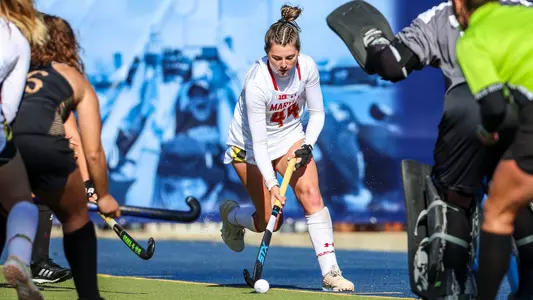 Maci Bradford playing against Northwestern in Big Ten Tournament Championship