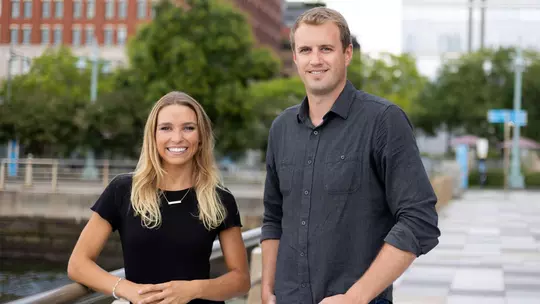 Julia O'Mara and Brian McMahon