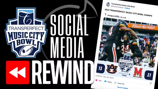 Music City Bowl Social Media Rewind