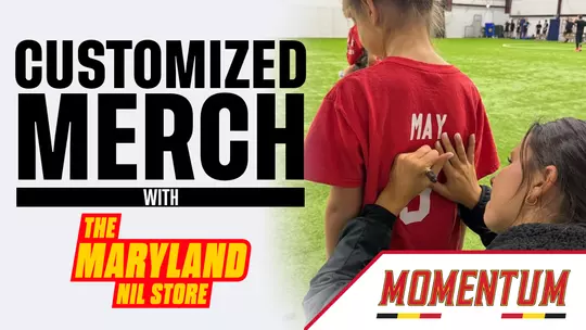 Customized Merch with Maryland NIL Store