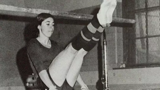 A Maryland gymnast from 1974