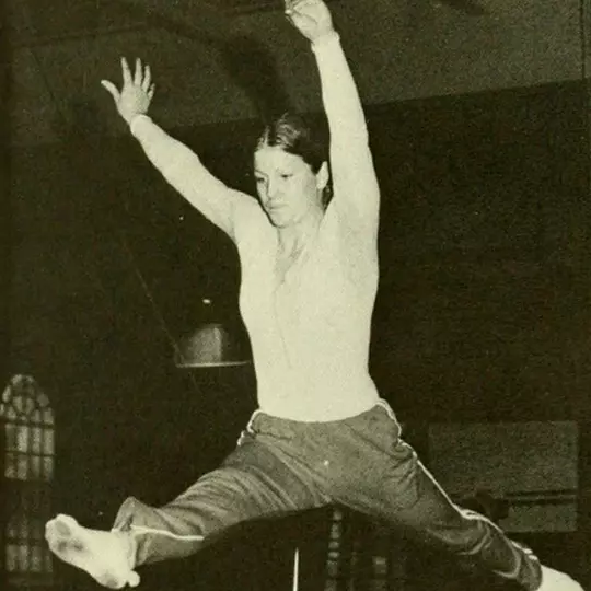 A Maryland gymnast from 1974
