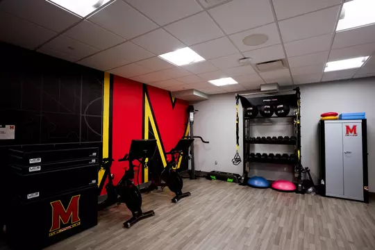 Maryland Field Hockey facility tours at the Field Hockey and Lacross Complex in College Park, MD on Thursday, Dec. 7, 2023.