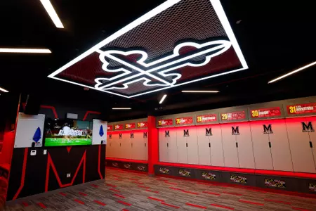 Maryland Women’s Lacrosse facility tours at the Field Hockey and Lacross Complex in College Park, MD on Thursday, Dec. 7, 2023.