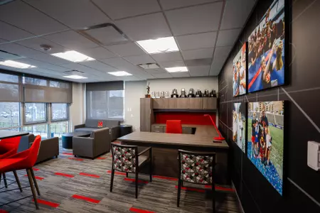 Maryland Women’s Lacrosse facility tours at the Field Hockey and Lacross Complex in College Park, MD on Thursday, Dec. 7, 2023.