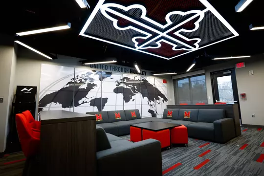 Maryland Field Hockey facility tours at the Field Hockey and Lacross Complex in College Park, MD on Thursday, Dec. 7, 2023.
Mackenzie Miles/Maryland Terrapins