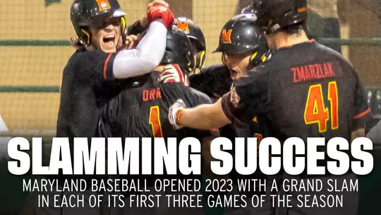 Slamming Success for Maryland Baseball