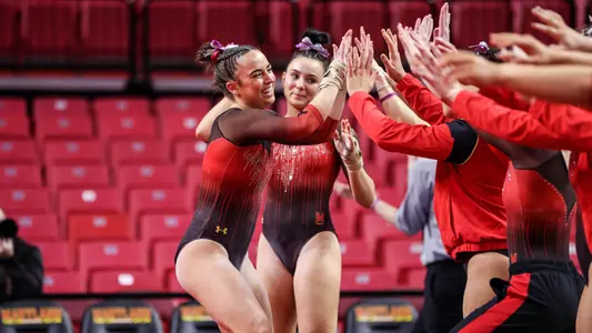 Emma Silberman
Gymnastics 2023, Minnesota, Cystic Fibrosis Dedication Game, MSU Dedication Game at Xfinity Center in College Park, MD on Sunday, Feb. 19, 2023.
Erin Tudryn/Maryland Terrapins