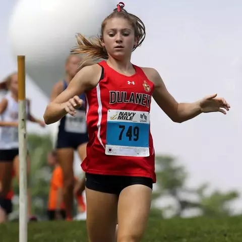 Anna Albergo in high school