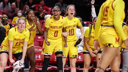 Team Bench Celebration Sellers Miller Meyers Masonius