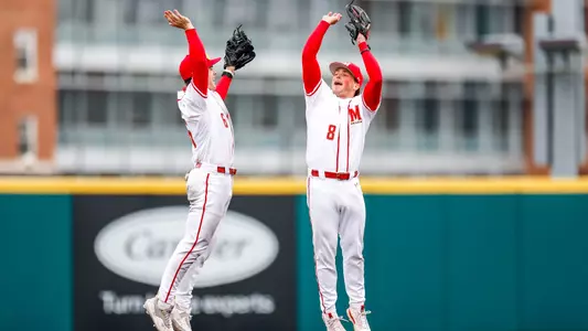 Infielder Matt Shaw (6) and Infielder Kevin Keister (8)
Maryland Baseball vs Maine at Bob Turtle Smith Stadium in College Park, MD on Sunday, Mar. 12, 2023.
Maryland Terrapins