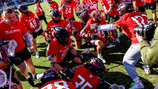 Men's Lacrosse Celebration at Virginia Daniel Kelly