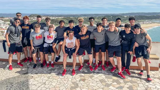 Men's Soccer Team in Nazare