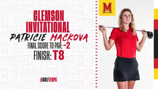 Patricie Mackova - 2023 Clemson Invitational Story Banner