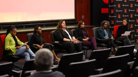 The Panel at the Women In The Workplace Event