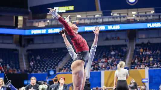 Tasha Brozowski at NCAA Regionals