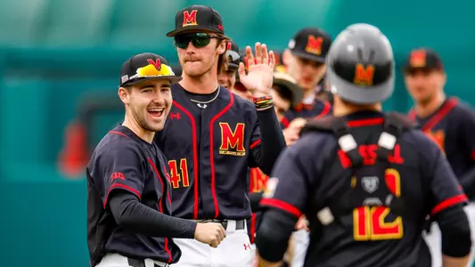 Infielder Jacob Orr (1)
Maryland Baseball vs. Rutgers Game 2 at Bob "Turtle" Smith Stadium in College Park, MD on Saturday, Apr. 8, 2023.
Chris Lyons/Maryland Terrapins