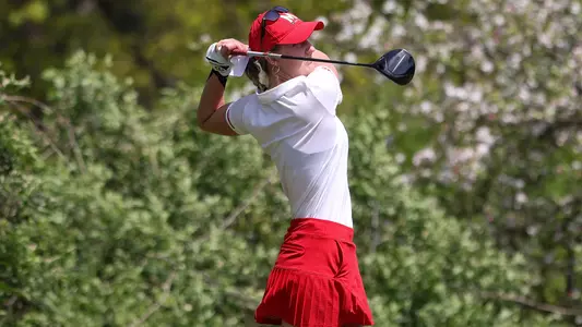 Patricie Mackova at Big Ten Champs