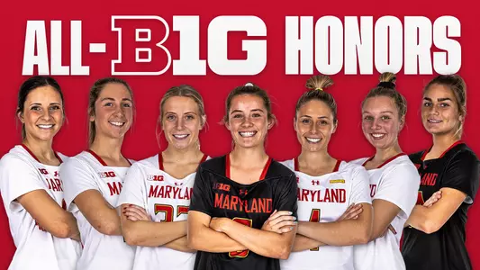 Seven Terps named to All-Big Ten team