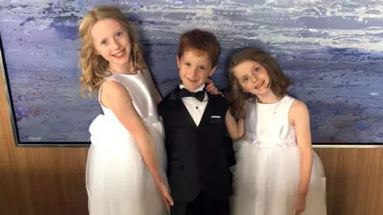 Andrew and Lindsay Crummey's children
