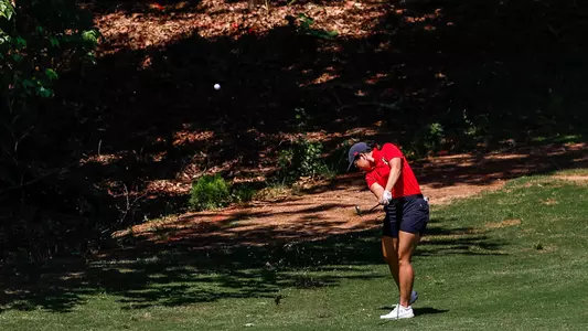 Nicha Kanpai mid-chip at NCAA Regionals