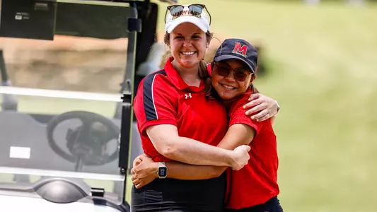 Sydney Steinberg and Panassaya Somchit at NCAA Regionals