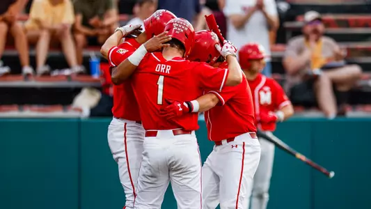 Infielder Kevin Keister (8)
Maryland Baseball vs. Minnesota at Bob "Turtle" Smith Stadium in College Park, MD on Friday, May. 12, 2023.
Chris Lyons/Maryland Terrapins