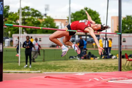 Micaela Bracken High Jump at Kehoe Twilight Meet