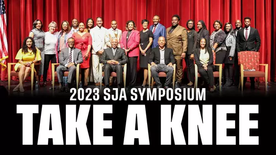 Take A Knee: The 2023 Social Justice Alliance Symposium