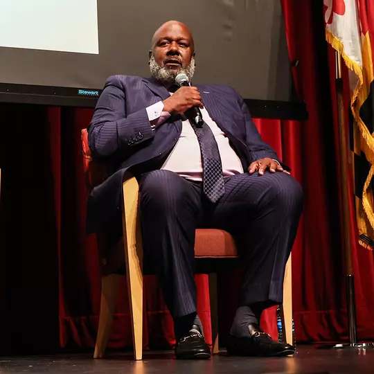 Michael Locksley at the 2023 Social Justice Alliance Symposium