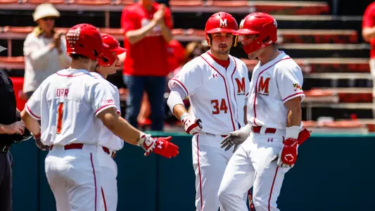Infielder Matt Shaw (6)
Maryland Baseball vs. Minnesota Senior Day at Bob "Turtle" Smith Stadium in College Park, MD on Sunday, May. 14, 2023.
Chris Lyons/Maryland Terrapins