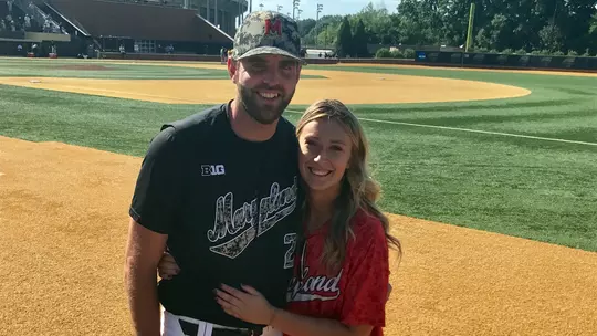 Ryan Selmer and Jordan Aughinbaugh dating as Terps