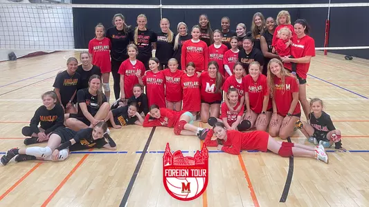 Volleyball clinic group shot maribor slovenia
