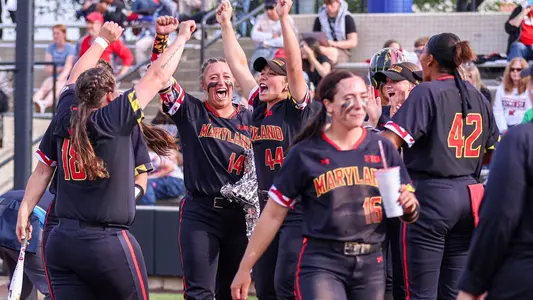 Softball Celebration vs Wisconsin