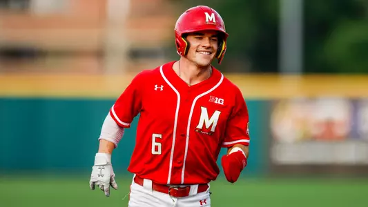 Infielder Matt Shaw (6)
Maryland Baseball vs. Minnesota at Bob "Turtle" Smith Stadium in College Park, MD on Friday, May. 12, 2023.
Chris Lyons/Maryland Terrapins