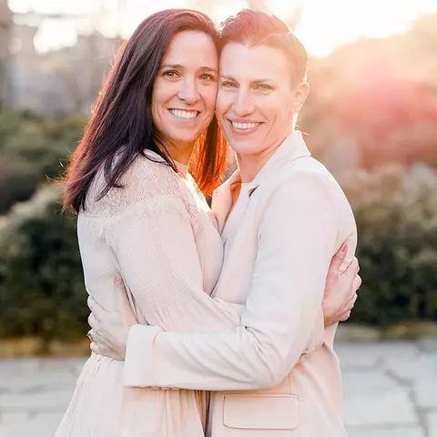 Danielle Malagari and Pride Belle